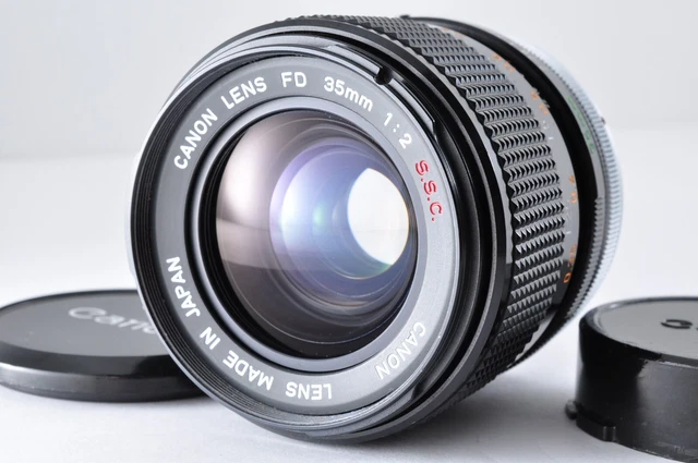 CANON FD 35mm f/2 S.s.C. SSC MF Wide Angle Lens from JAPAN NEAR MINT #DH03