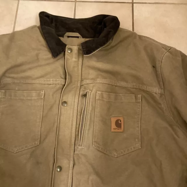 Brushed poly quilt lined canyon coat sale