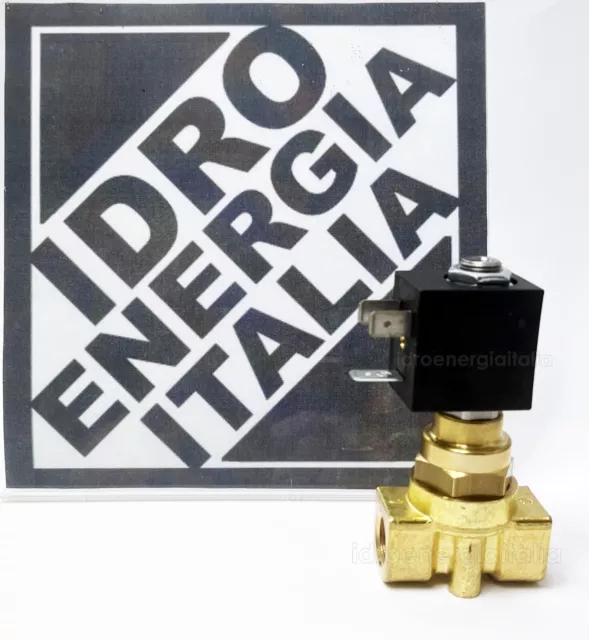 Elettrovalvola compressore 1/4 n.o./n.a. 21A2Y0F55-PWB LBA05230AS 230v