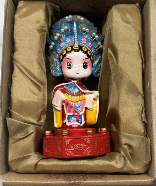 6"chinese Bobblehead Doll Peking Opera Fengyatang Co
