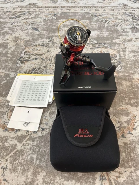 BB-X TECHNIUM FIRE BLOOD C3000DXXG Ｓ 2024 NEW MODEL Shimano 24 BB-X Technium Fireblood C3000DXXG