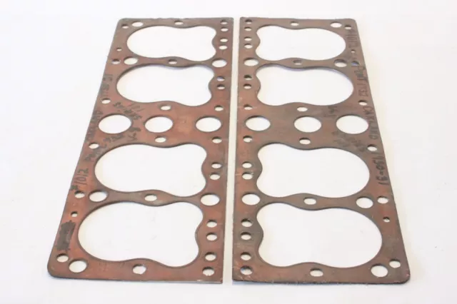 NOS 1932 Pontiac 30-31 Oakland 8 Cylinder Engine Head Gasket Pair Victor 799 NOS 1932 Pontiac 30-31 Oakland 8 Cylinder Engine Head Gasket Pair Victor 799