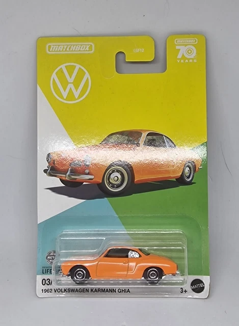 Matchbox #15 Volkswagen Type 34 Karmann Ghia - EZÜST