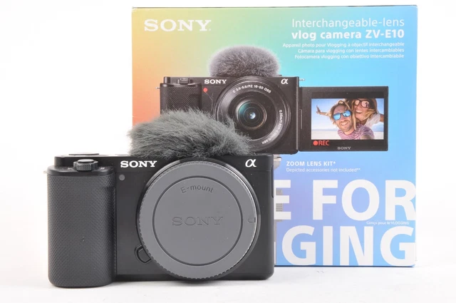 Sony ZV-E10 (Gehäuse) Neuwertig!  FOTO JESCHNER An & Verkauf