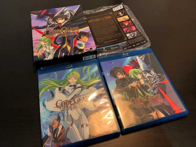 Code Geass - Collector's Edition - Blu-ray CODE GEASS: THE Complete Series Blu-ray Collector's Edition Error OOP