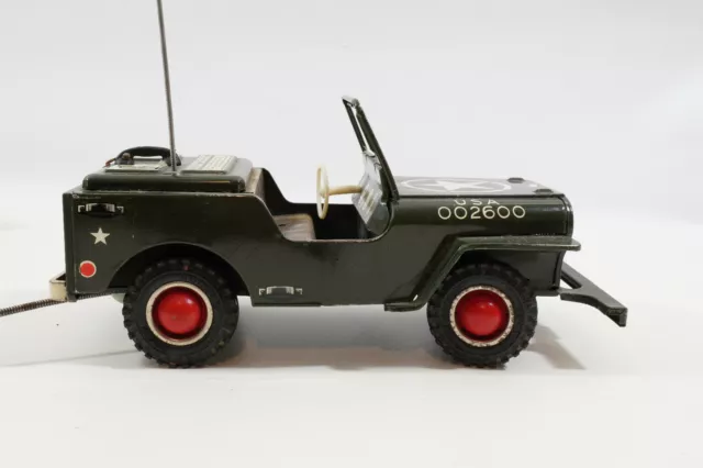 Arnold Militär Jeep USA J-2600 mit Fernbedienung  Blech Blechspielzeug