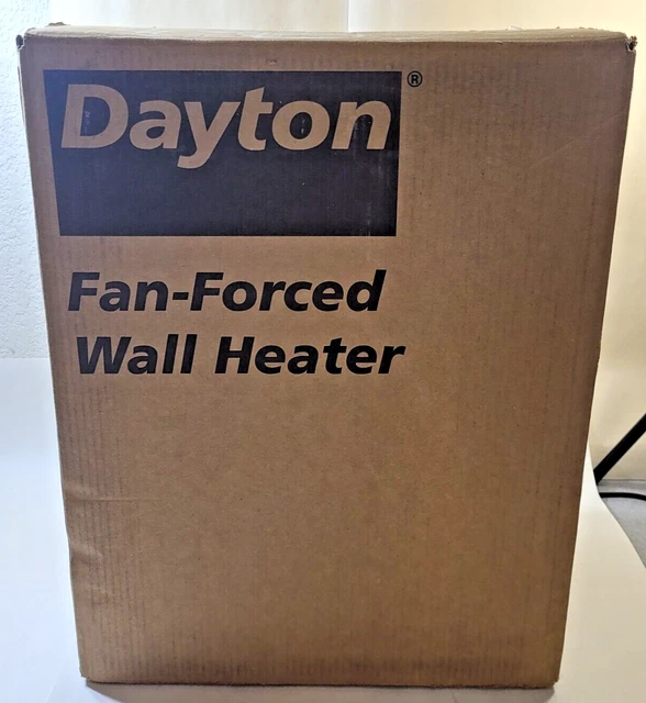 DAYTON FAN FORCED Wall Heater 3Uf60D Electric Heater $339.96 - PicClick