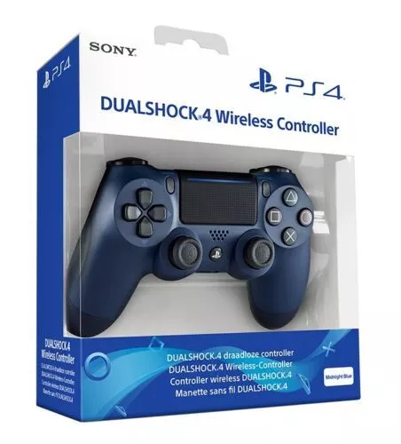 Controller Sony Dualshock 4 Wireless V2 Midnight Blue Ps4 Blu Playstation 4 2