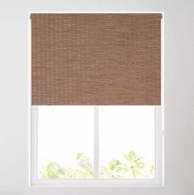 Bamboo Stripe Daylight Roller Blind - FREE CUT TO SIZE SERVICE