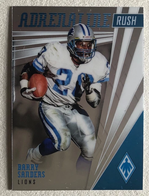 2019 Panini Phoenix Adrenaline Rush Barry Sanders Detroit Lions
