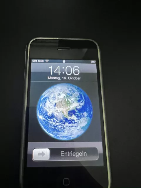 Apple iPhone 2G 1. Generation - 8GB - Schwarz (Ohne Simlock) A1203