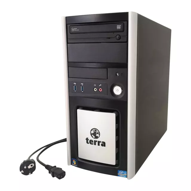 Office Büro PC Terra 6100 Intel Core i5 8GB RAM SSD Win 10 / 11 Pro 512GB SSD