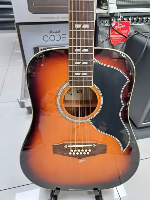 EKO Ranger XII VR HONEY BURST CHITARRA ACUSTICA 12 CORDE + TRACOLLA OMAGGIO 3