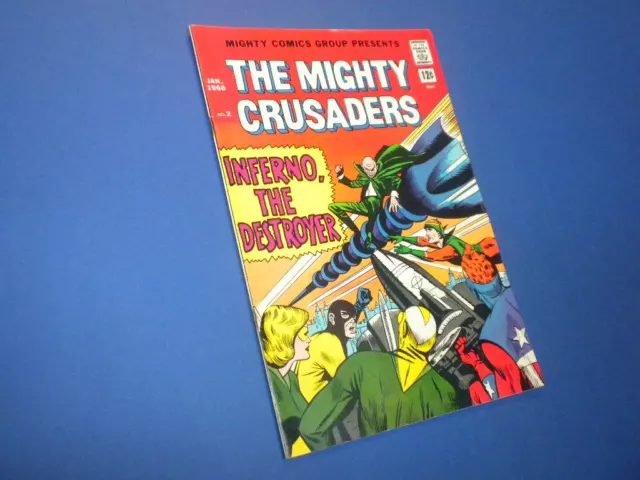 THE MIGHTY CRUSADERS #2 Archie MIGHTY COMICS GROUP 1966 vintage