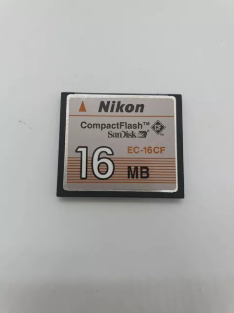 NIKON 16MB EC-16CF Compact Flash - SanDisk 16 MB Speicherkarte