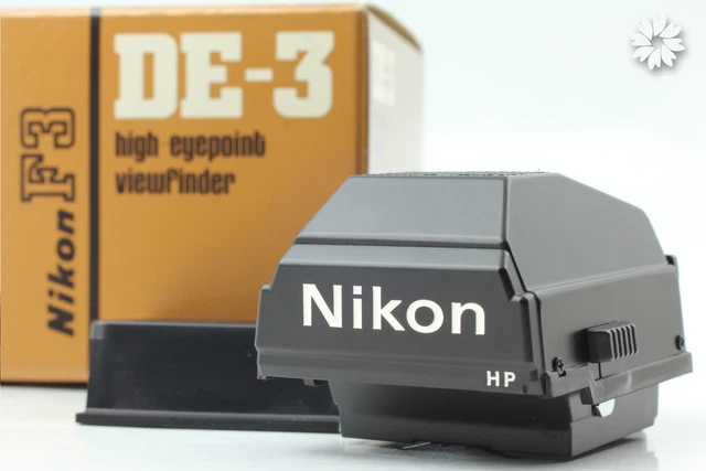 [Casi sin usar] Buscador de prismas de punto de ojo alto Nikon DE-3 HP para F3 de JAPÓN