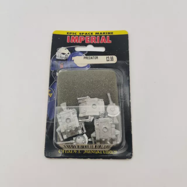 Epic Space Marine Predator Tanks in Blisterpackung versiegelt AH059