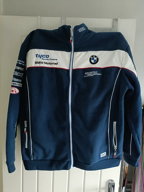 TEAM TAS Racing 【TYCO BMW】 ソフトシェル ジャケット 公式ウエア【M】 正規品・希少（検 motoGP Super Bike BMW Motorrad） BMW motorradSYNETIQ BMW ソフトシェル ジャケット L 新品正規品