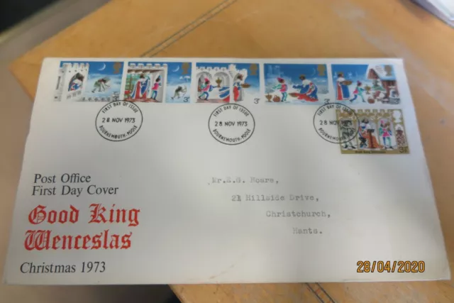 COUVERTURE PREMIER JOUR GB - BON KING WENCESLAS - 5 x 3p & 1 x 3,5p + INSERT