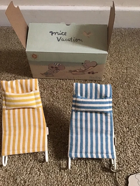 Maileg Sun Loungers BNIB