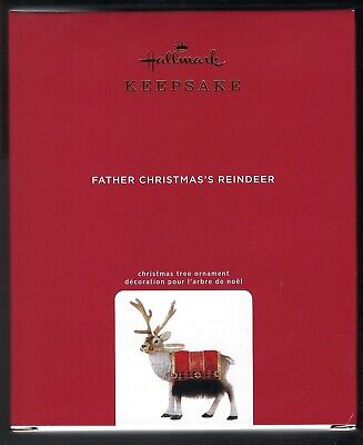 2020 Hallmark Keepsake Father Christmas's Reindeer Limited Edition Ornament