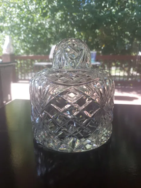 Rare Ink Well Decanter cut glass lead Crystal Tyrone Killen L.E. Baccarat Repro.