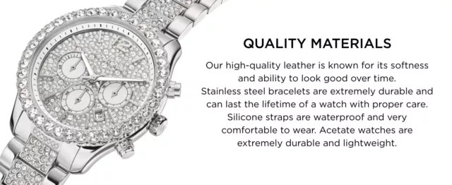 Brand New Michael Kors Wren Chronograph Stainless Steel Watch MK6317