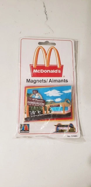 McDonald's Accents | Vintage Retro 1997 McDonald's 15-Cent Hamburgers Rubber Fri
