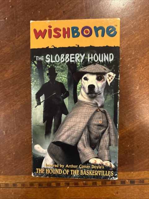 WISHBONE - THE Slobbery Hound (VHS, 1996) Wishbone Video