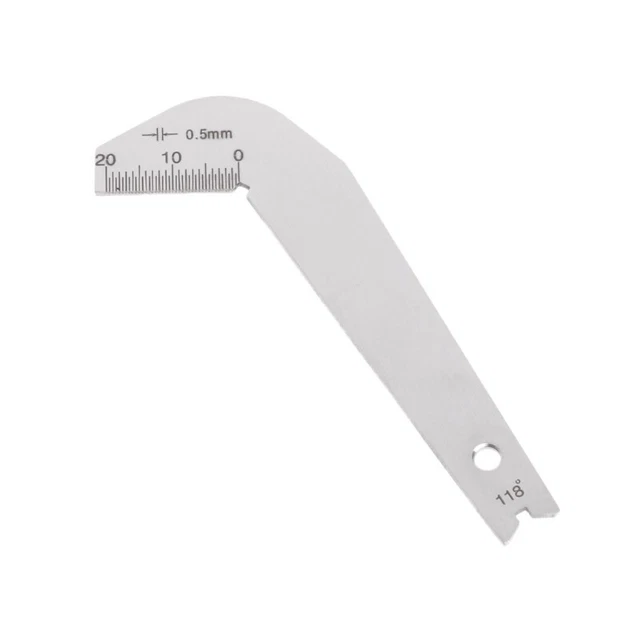 Bit Pattern Drill Template Drill Bit Gauge Weld Inspect Gauge Tool