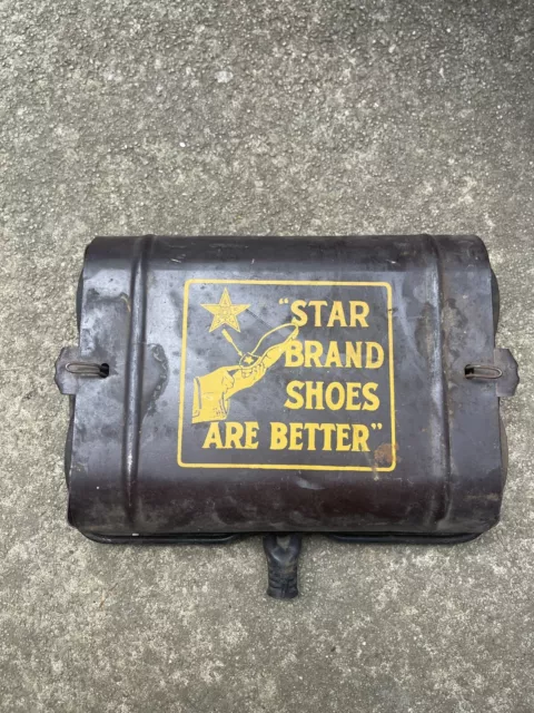 Rare Vintage Star Brand Shoes Are Better Metal Sweeper No Handle