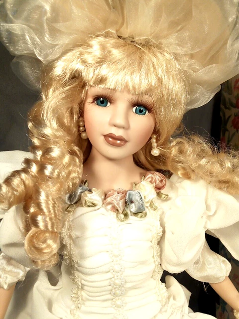 Porcelain Doll  "Albina "  Knightsbrige  Collection   18  "-46 cm