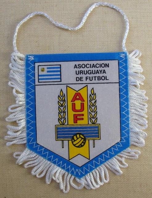 ASOCIACION URUGUAYA DE FUTBOL AUF Vintage FANION CLUB FOOTBALL