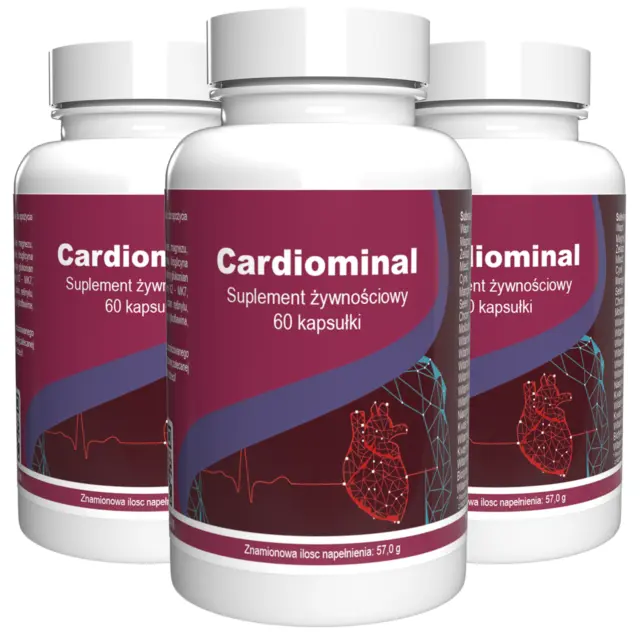 Cardiominal - 180 Kapseln (3x 60 Kapseln) - 3er Pack