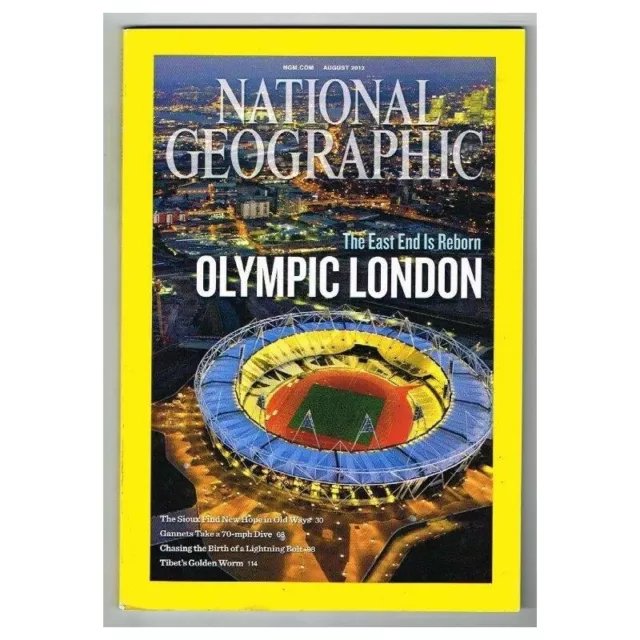 National Geographic Magazine August 2012 mbox3653/i Olympic London