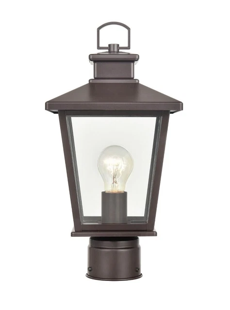 Millennium Lighting 4741-PBZ Bellmon - 1 Light Outdoor Post Lantern-14.75 Inches