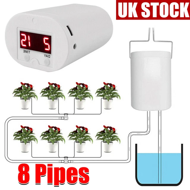 AUTOMATIC DRIP IRRIGATION System Timer Controller Garden Plant Self ...