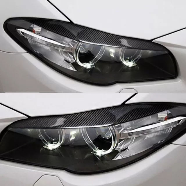 Real Carbon Fiber Nebel Licht Abdeckungen Trim Zubehör Für Vauxhall Opel  Corsa D VXR OPC Auto