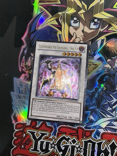 LEGENDARY SIX SAMURAI - Shi En STOR-EN041 Ultimate Rare 1st Edition MP Yugioh 69.99 - PicClick UK LEGENDARY SIX SAMURAI - Shi En STOR-EN041 Ultimate Rare 1st Edition MP Yugioh 69.99 - PicClick UK