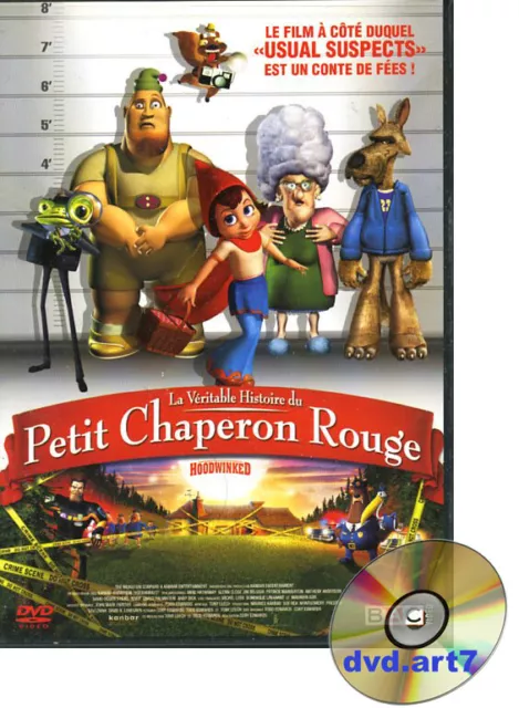 DVD : LA VÉRITABLE HISTOIRE DU PETIT CHAPERON ROUGE - dessin animé adulte