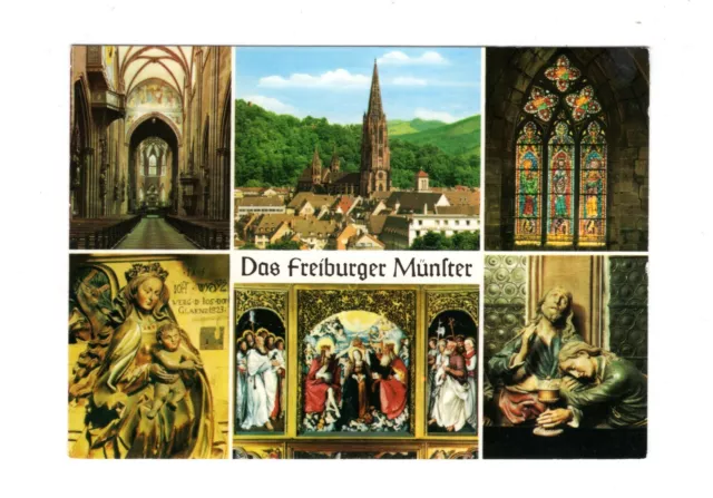 AK Ansichtskarte Freiburg im Breisgau / Das Freiburger Münster