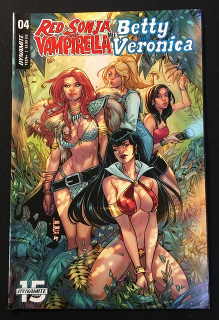 Red Sonja and Vampirella meet Betty and Veronica 4 Variant Braga Archie V 1