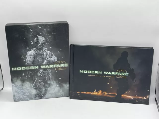 Call of Duty: Modern Warfare 2- (Xbox 360) Steelbook and Guide- Tested/Working!