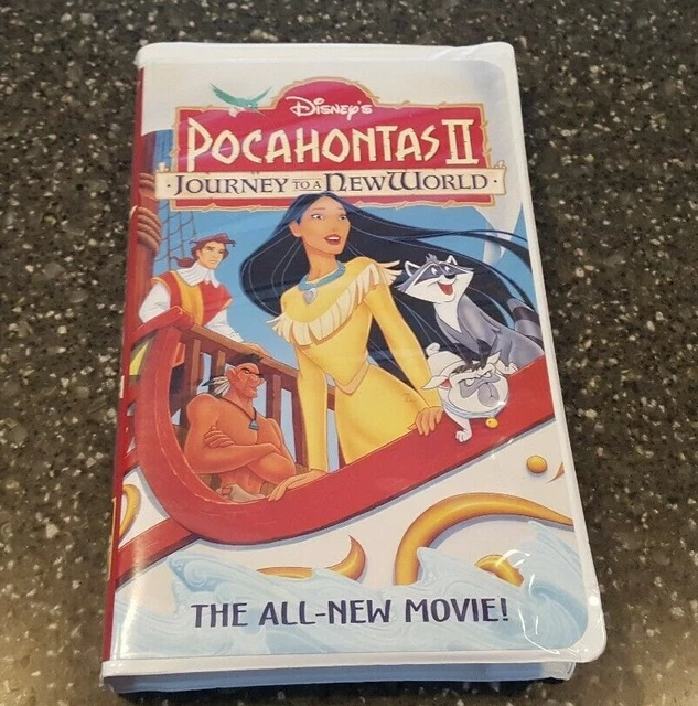 Pocahontas II: Journey To A New World (VHS, 1998) Walt Disney Home Video