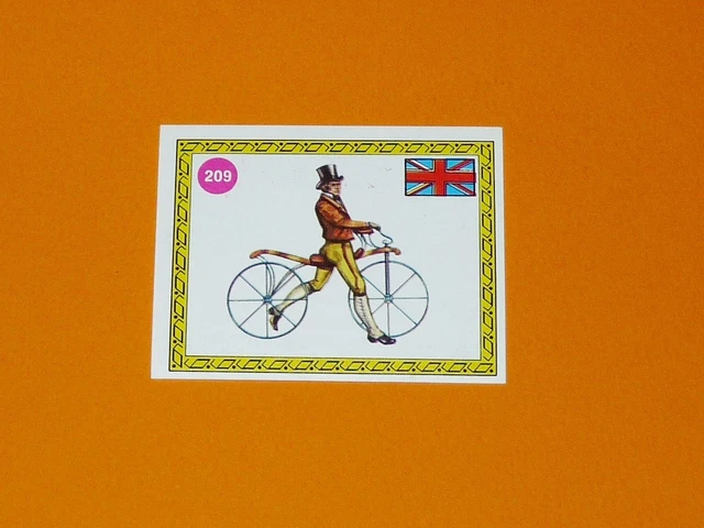 PANINI SPRINT 72 Cyclisme 1972 N 209 Johnson England 1818