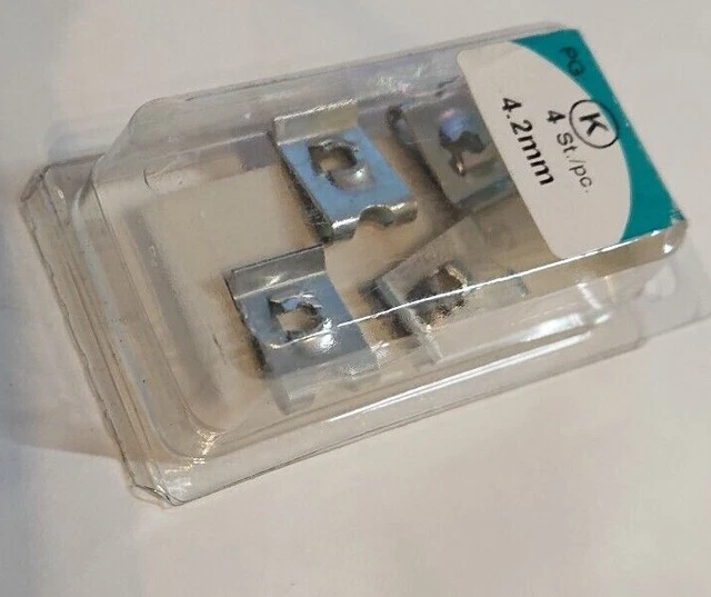 70 Tlg Set Blechmuttern Blechschrauben Blechmutter Karosseriemuttern Für Kfz