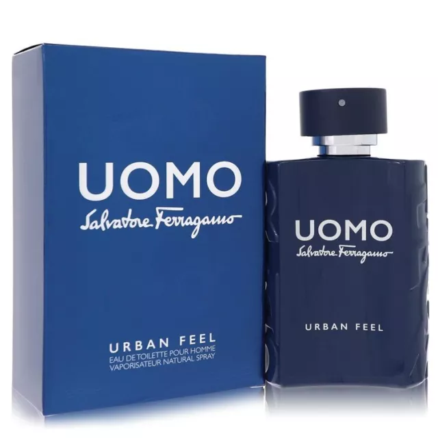 Salvatore Ferragamo Uomo Urban Feel, Eau De Toilette Spray 3.4 oz For Men