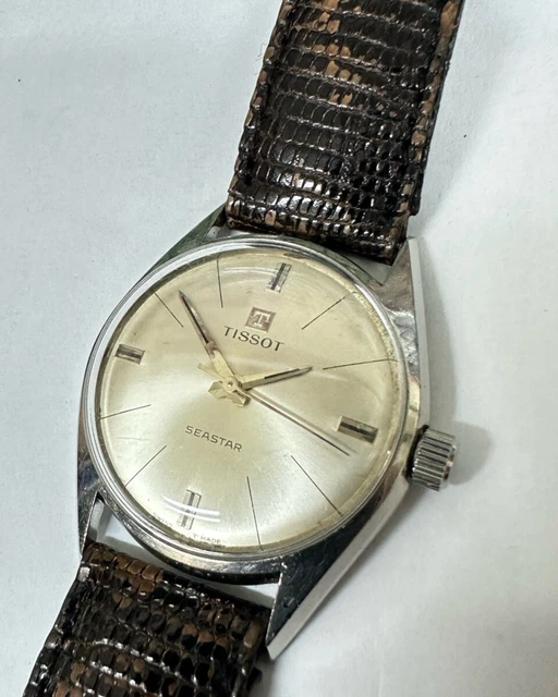 Bracelet De Montre Tissot Seastar 18 Mm - Modèle Vintage B995/150 - Occasion Porté