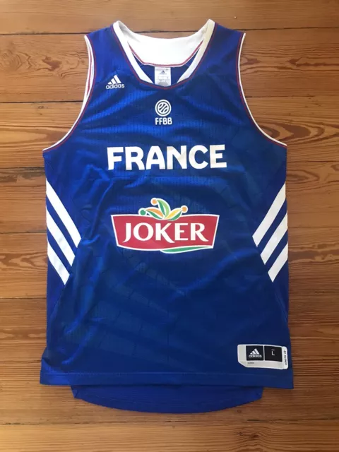 Maillot vintage basketball équipe de France saison 2015-2016