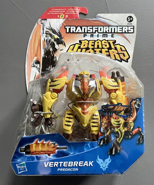 Vertbreak Rid TRANSFORMERS PRIME BEAST Hunters Vertebreak Predacon Deluxe HASBRO Neu ...